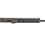 AR 15 Rifle upper Tungsten Grey cerakote M Lok Handguard