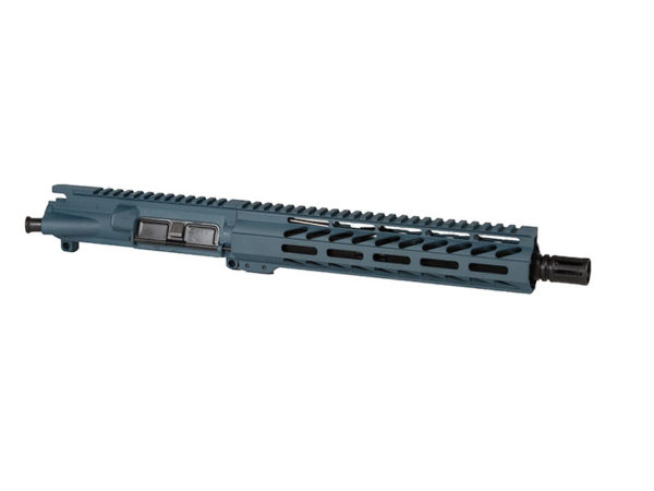 Blue Titanium 10.5" 300 Blackout Pistol Upper 10" M-lok