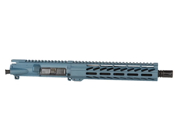 Blue Titanium 10.5″ 300 Blackout Pistol Upper 10″ M-lok