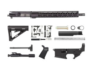 AR-15 Magpul Rifle Kit 15″ M-lok Upper Assembled w/ 80% Lower