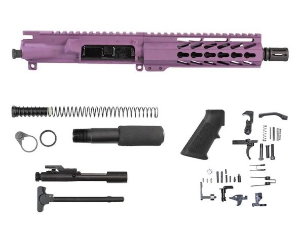 7″ purple-keymod pistol bkit