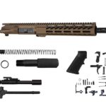 Burnt Bronze 10.5″ .300 Blackout Pistol Kit 10″ M-lok Handguard