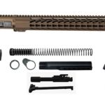 Buy Burnt Bronze 16″ Rifle Kit .300 Blackout with 15″ Keymod, USA