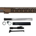 Burnt Bronze 16″ Rifle Kit 5.56 with 15″ M-lok - Daytona Tactical