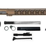 Buy Burnt Bronze 16″ Rifle Kit .300 Blackout with 15″ M-lok, USA