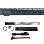 Blue Titanium 16″ Rifle Kit 5.56 with 15″ M-lok - Daytona Tactical