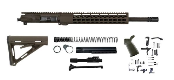 Buy OD Green 16″ Rifle Kit .300 Blackout 12″ Keymod Online, USA