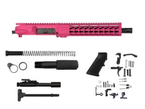 10.5″ .300 Blackout Pistol Kit 10″ Keymod Handguard – Pink, USA