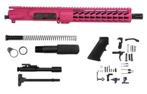 10.5″ AR-15 Pistol Kit 10″ Keymod in Pink, USA - Daytona Tactical