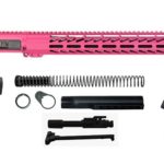 16" pink 300 blackout Rifle Kit no lower