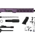 10.5″ Purple .300 Blackout Pistol Kit w/ 10″ M-lok Handguard, USA