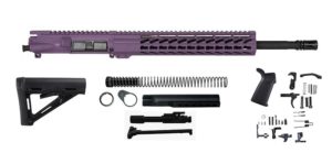 Purple 16″ Rifle Kit 5.56 with 12″ Keymod, USA - Daytona Tactical