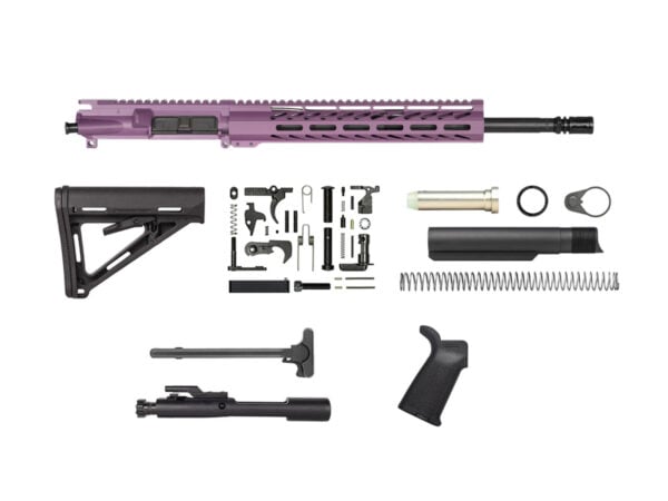 Buy Purple 16″ Rifle Kit 5.56 with 12″ M-lok, USA - Daytona Tactical