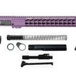 16" Purple 300 Blackout Rifle Kit no lower