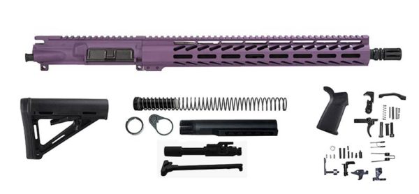 Buy Purple 16″ Rifle Kit 5.56 with 15″ M-lok, USA - Daytona Tactical