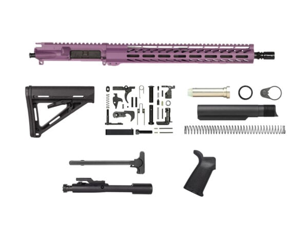 Buy Purple 16″ Rifle Kit 5.56 with 15″ M-lok, USA - Daytona Tactical