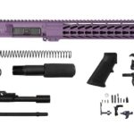 10.5″ Purple .300 Blackout Pistol Kit 10″ Keymod Handguard, USA