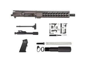 10.5″ AR-15 Tungsten Grey Pistol Kit 10″ Keymod