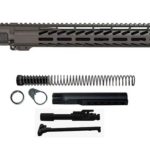 Tungsten Grey 16″ Rifle Kit 5.56 with 15″ M-lok - Daytona Tactical
