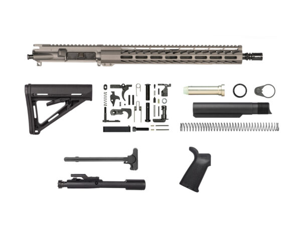 tg-15-mlok Tungsten Grey 16″ Rifle Kit 5.56 with 15″ M-lok - Daytona Tactical