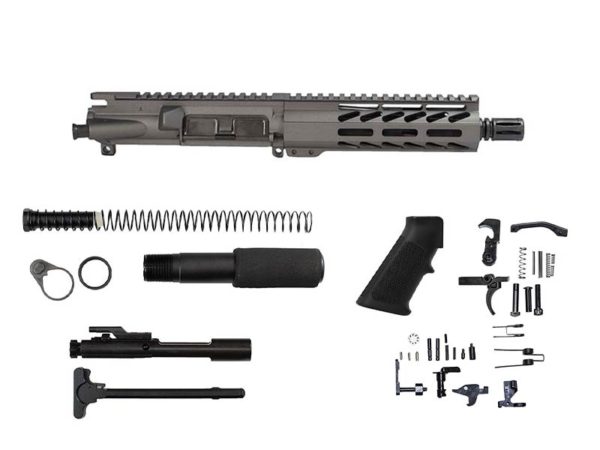 7.5″ .300 Blackout 7″ M-lok Pistol Kit – Tungsten Grey Online, USA