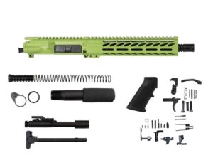 Buy 10.5″ 5.56 AR-15 Zombie Green Pistol Kit with 10″ M-lok, USA