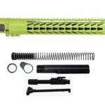 Buy Zombie Green 16″ AR 15 Kit with 12″ Slim Keymod, USA