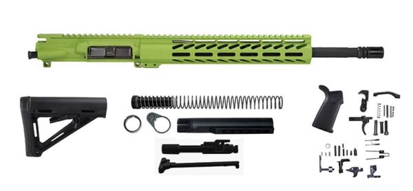 Buy Zombie Green 16″ AR 15 Kit with 12″ Slim M-lok Online in USA