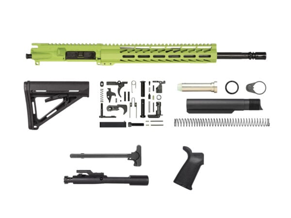 Buy Zombie Green 16″ AR 15 Kit with 12″ Slim M-lok Online in USA