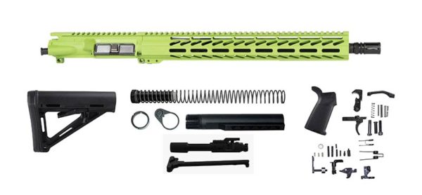 Buy Zombie Green 16″ Rifle Kit .300 Blackout with 15″ M-lok, USA