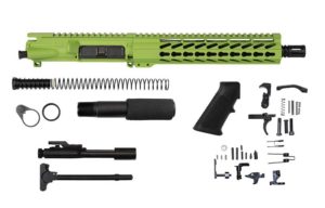 10.5″ Zombie Green Pistol Kit 10″ Keymod – .300 Blackout, USA