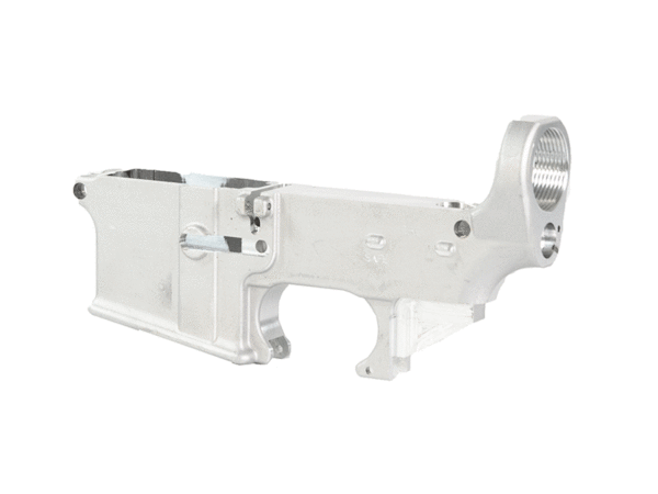 Untumbled, Raw Ar-15 80% lower receiver
