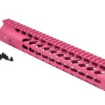 SALE 12″ Cerakote Pink AR-15 Keymod Handguard Rail, USA