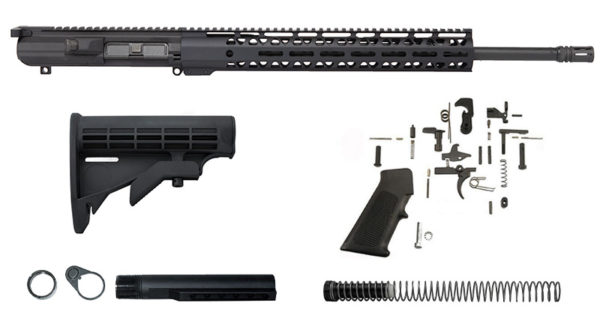 Shop 20″ 308 Rifle Kit 15″ Free Float M-lok Rail – Black, USA