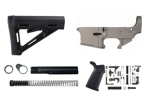 MOE lower build kit with Tungsten lower