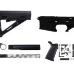 Moe lower build kit with black lower