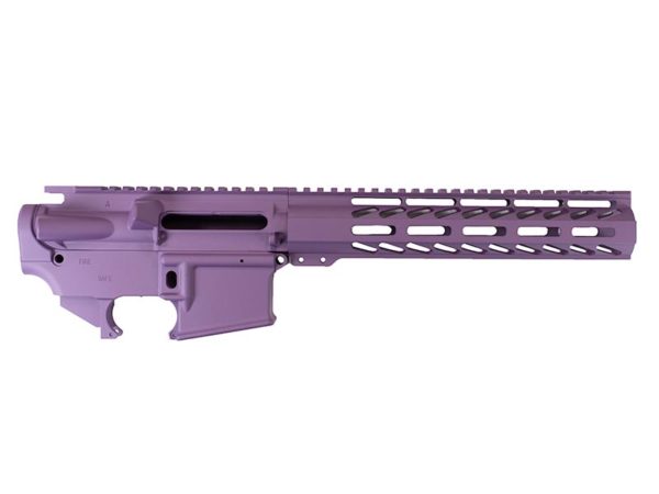 Purple AR-15 Builder Set with 10″ M-lok Rail - Daytona Tactical