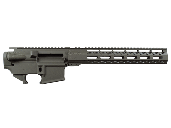 Olive Drab Green M-lok builder set with lower and upper