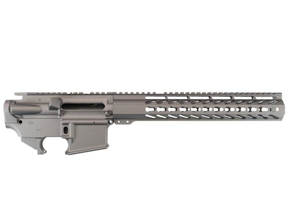 Buy Tungsten Grey AR-15 Builder Set with 12″ Keymod Rail, USA