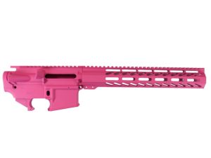 Pink Daytona Tactical AR-15 Builder Set with 12″ M-lok Rail, USA