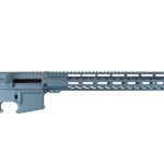 blue titanium 15" m-lok set with AR-15 lower , and mil-spec upper