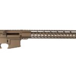 Burnt Bronze 15" keymod build set with AR-15 lower , and mil-spec upper