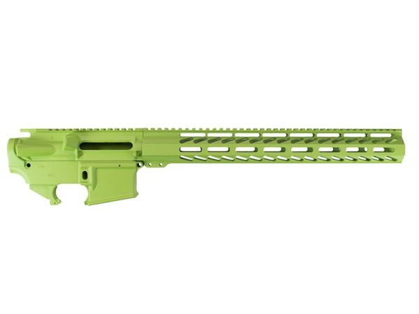 Shop Zombie Green AR-15 Builder Set with 15″ M-LOK Rail, USA