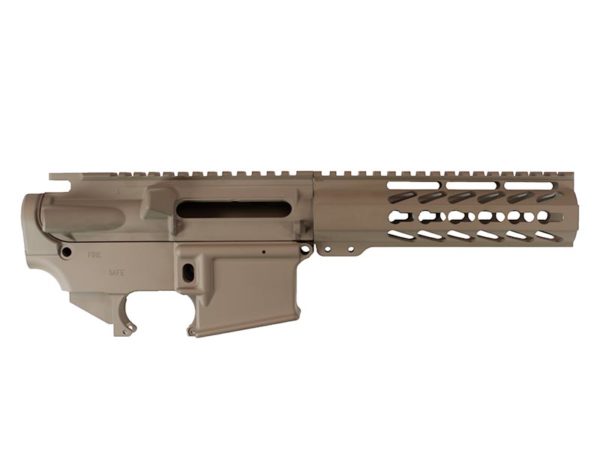 Buy AR-15 Builder Set with 7″ Keymod Rail – Flat Dark Earth (FDE)