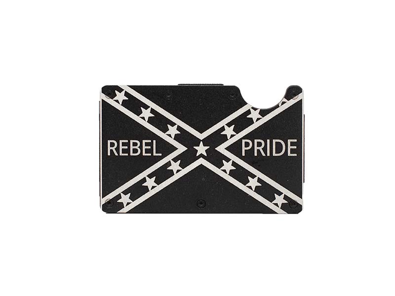 rebel pride engraving wallet