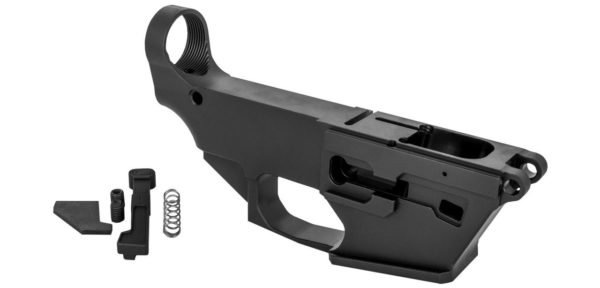 Ghost 9mm 80% AR-15 Lower receiver Black