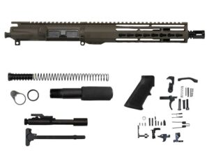 Shop OD Green 10.5″ AR-15 Pistol Kit 10″ Riveted Keymod, USA