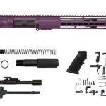 Shop 10.5″ AR-15 Pistol Kit 10″ Riveted Keymod in Purple, USA