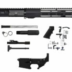 AR15 10″ M-lok Windows Hanguard Pistol Kit with 80 lower