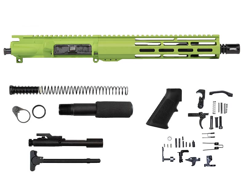 5.56 zombie green pistol 10 inch kit
